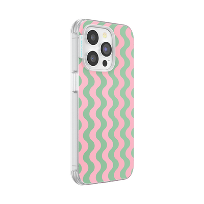 Secondary image for hover Wavy Flamingo — iPhone 14 Pro MagSafe Case